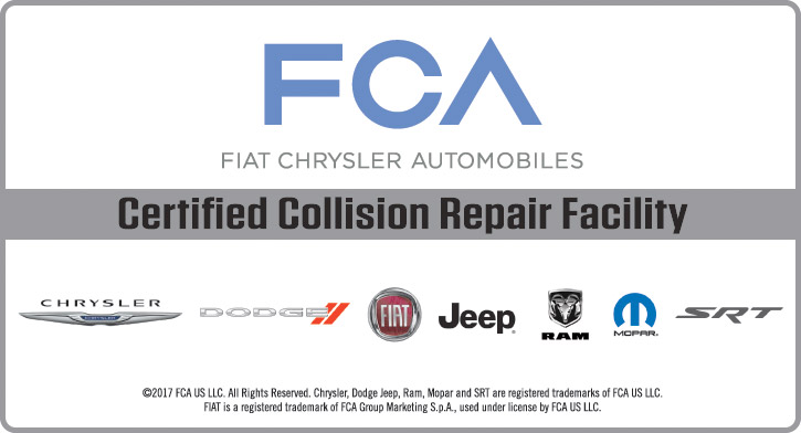 FCA Certified Collision Repair