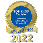 Top Shop Award for Excellence 2022 – db Orlando Collision
