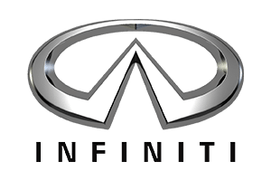 Infiniti logo representing OEM-certified auto body repair services at DB Orlando Collision, emphasizing quality and manufacturer standards for collision repairs.