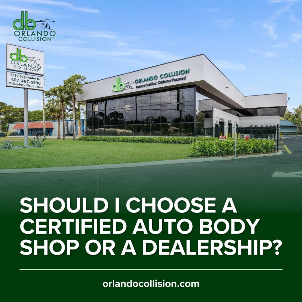 auto body shop db orlando collision