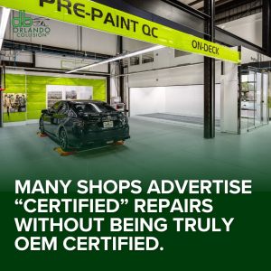 protect your vehicle with OEM certificated body shops