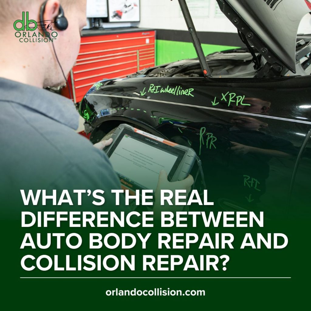 auto body repair and collision repair