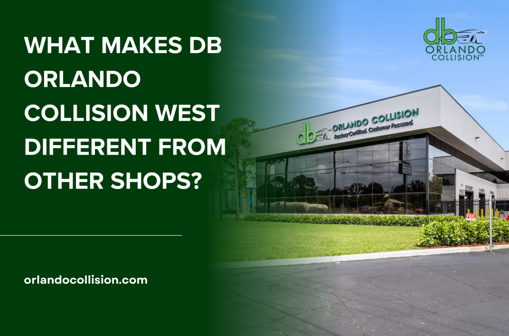 What makes db Orlando Collision West different from other shops